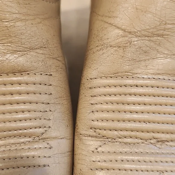 TONY Lama Women's Leather Ywo Tone Cowboy Boots - Picture 15 of 15